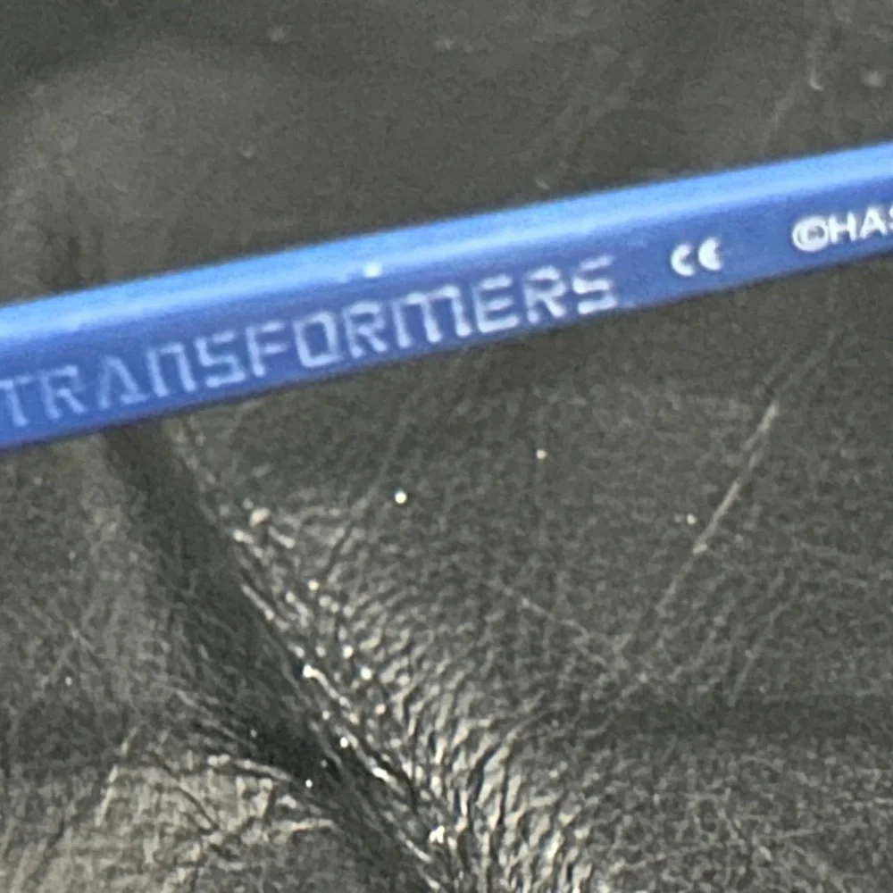 Transformer Stylish Blue Rectangular Eyeglasses. Frame Only.